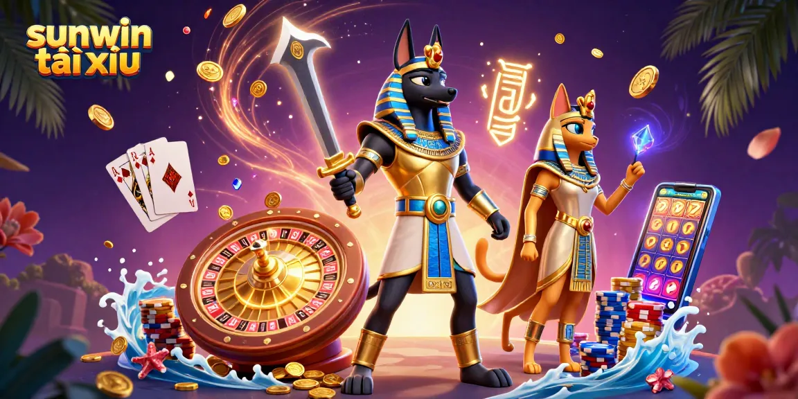 Experience thrilling sunwin tài xỉu action with ancient warriors and dazzling casino elements!