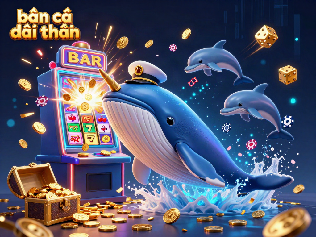 Experience the thrill of bắn cá đổi thưởng with magical sea creatures and exciting game elements.