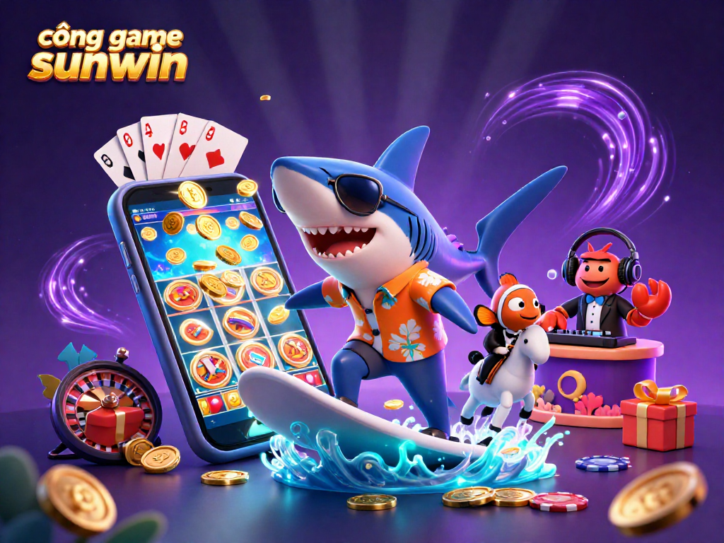 Experience thrilling gameplay at cổng game sunwin with a vibrant underwater casino adventure.