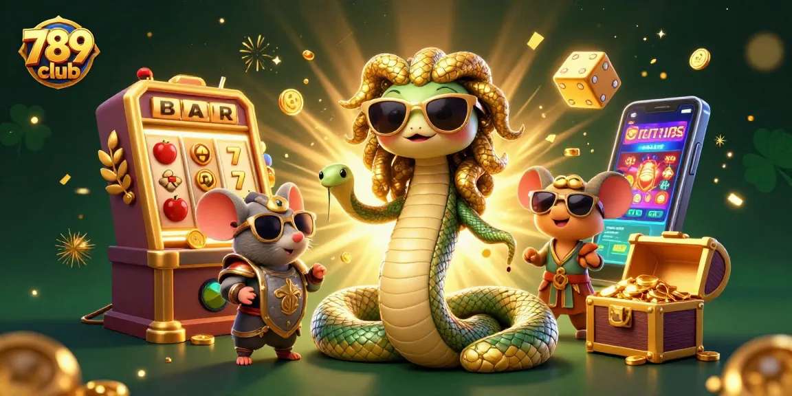 Experience thrilling games at 789club with friendly characters and exciting slot machines.